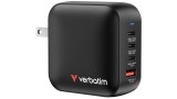 Verbatim Mini Gan Charger 100w 4 Port Us With Eu And Uk Adaptors