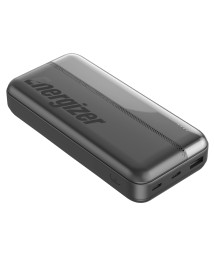 Energizer 20k Power Bank With Dual Usb-c And Usb-a Ports 20000mah Black 