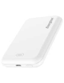 Energizer Magsafe Compatible Qi Power Bank 5000mah (qm5000wh) 