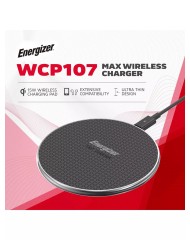 Energizer Ultra-slim Wireless Charging Pad With...