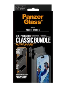 Panzerglass 2 In 1 Classic Bundle Iphone 17 