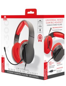 Trade Invaders Universal Gaming Headset Spx 300 Red 