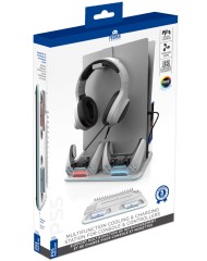 Trade Invaders Cooling And Charging Station Rgb Slim White