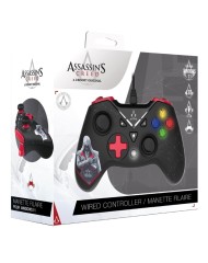 Trade Invaders Assassins Creed Wired Controller Black And Red
