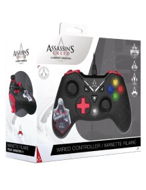 Trade Invaders Assassins Creed Wired Controller Black And Red 