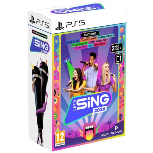 Joc Let's Sing 2026 Pack With 2 Mic pentru PS5