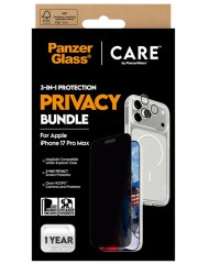Panzerglass Care 3in1 Flagship Privacy Bundle I...