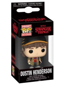 Funko Pocket Pop! Stranger Things Dustin Henderson Keychain 