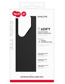 Tech21 Case For Evo Lite Samsung Galaxy S25 Ultra Black 