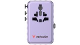 Verbatim Charger Travel 100w Universal Travel Adapter Purple