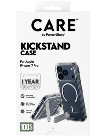 Panzerglass Care Feature Case Transparent Kickstand & Magsafe Iphone 17 Pro 