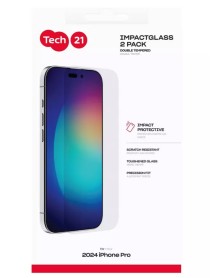 Tech21 Impact Glass 2 Pack Extra Strong Iphone 16 Pro 