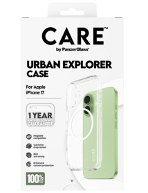 Panzerglass Care Flagship Case Transparent Urban Explorer White Magsafe Iphone 17 
