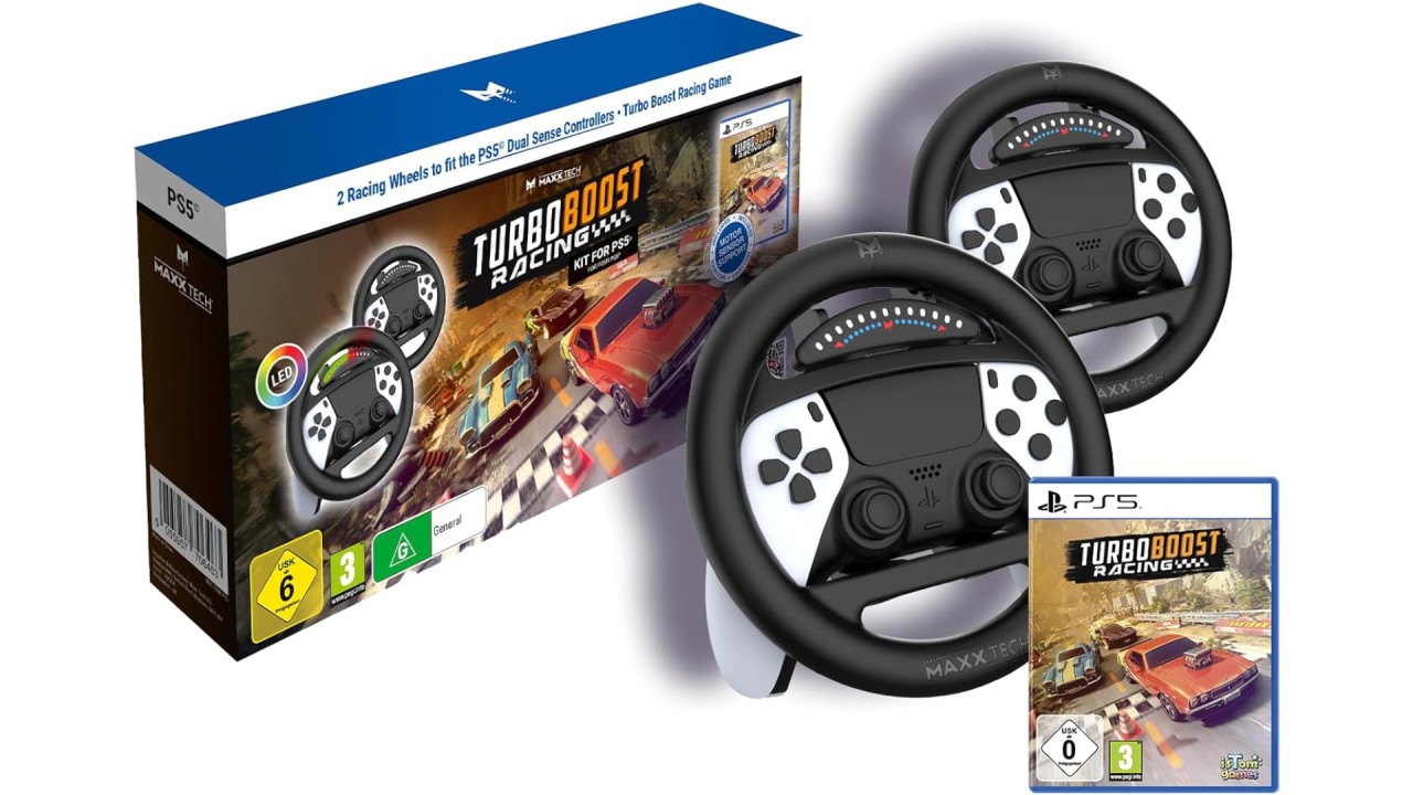 Joc Maxx Tech Turbo Boost Racing Kit pentru PS5