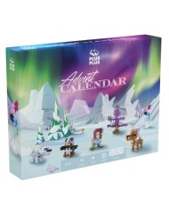 Plus-plus Advent Calendar Santa's Northern Lights Adventure (4337)