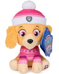 Paw Patrol Christmas Music Skye Plush 20cm