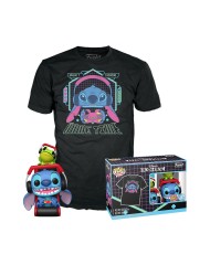 Pop! Lilo And Stitch Gamer Stitch With Frog And T Shirt M