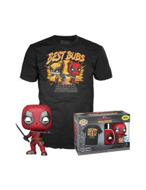 Pop! Deadpool & Wolverine Best Bubs And T Shirt L 