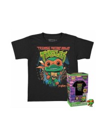 Pocket Pop! Teenage Mutant Ninja Turtles Mutant Mayhem Michelangelo And T Shirt L 