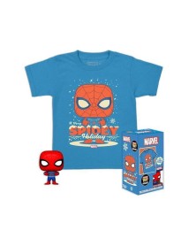 Pocket Pop! Marvel Holiday Spiderman & T Shirt L 