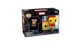 Figurina Joc Pop! Marvel Holiday Iron Man Glows In The Dark & T Shirt S