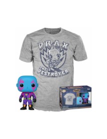 Pop! Marvel Guardians Of The Galaxy Volume 3 Drax Blacklight And T Shirt Xl 