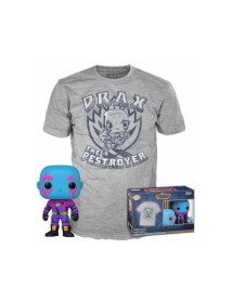 Pop! Marvel Guardians Of The Galaxy Drax Blacklight And T Shirt S 