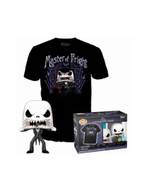 Pop! The Nightmare Before Christmas Jack Skellington Glows In The Dark & T Shirt S 