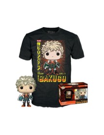 Pop! My Hero Academia Katsuki Bakugo Metallic & T Shirt L 