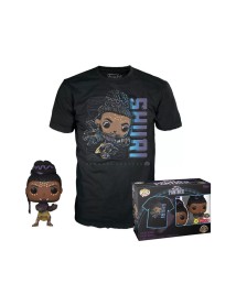 Pop! Marvel Black Panther Shuri Glows In The Dark & T Shirt M 