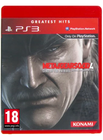 Joc Metal Gear Solid 4 Guns Of The Patriots Greatest Hits pentru PS3