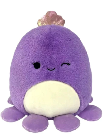 Jucarie Plus Squishmallows 30 CM P20 Fuzz A Mallows Violet Octopus (209139)