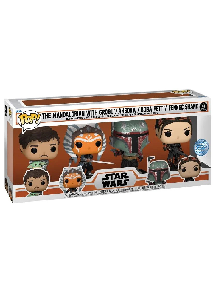 FUNKO POP STAR wars Mandalorian Pack 4 EUR 30,00 - FR