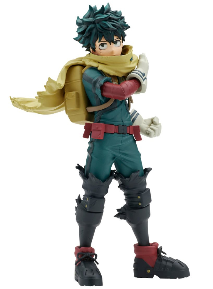 Banpresto Figurina Deku – Scultura Da Collezione In Plastica, Licenza Ufficiale, Multicolore