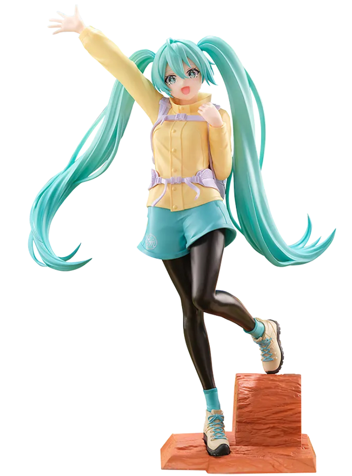 Banpresto Hatsune Figurine d'action Miku Holiday Memories, Camera, 20 cm, BP28781P Multicolore, Figurine à Collectionner, idéale pour Les Fans d'Anime