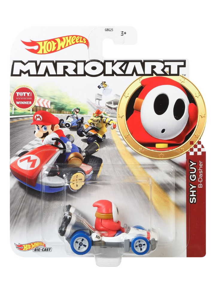Hot Wheels Mario Kart Shy Guy Bdasher Diecast (gjh61)