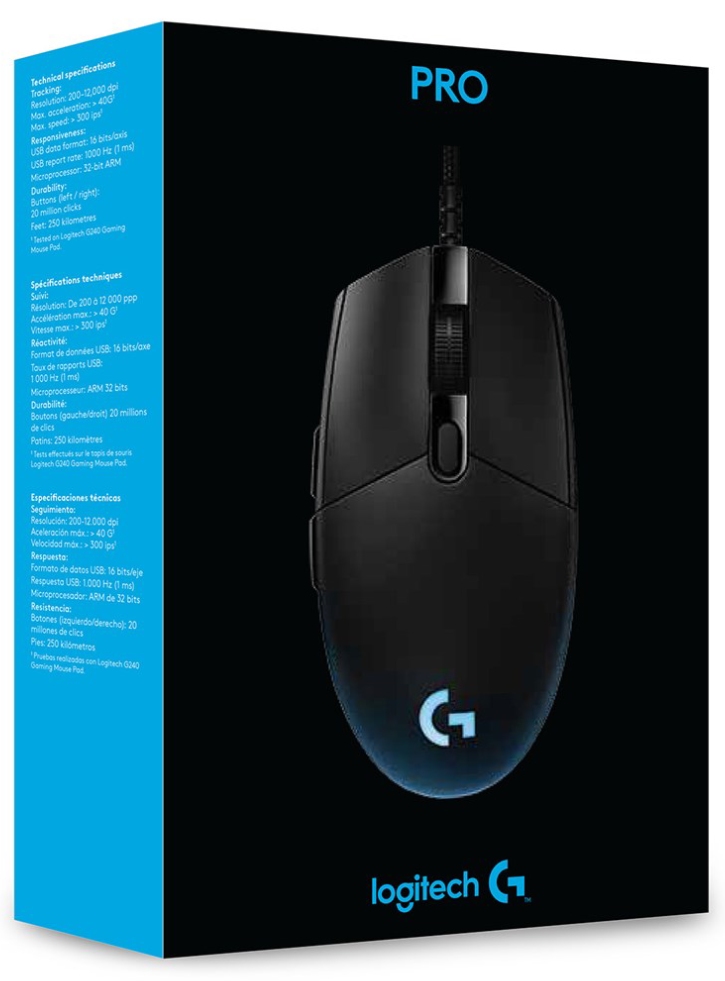 Mouse Logitech G Pro pentru PC