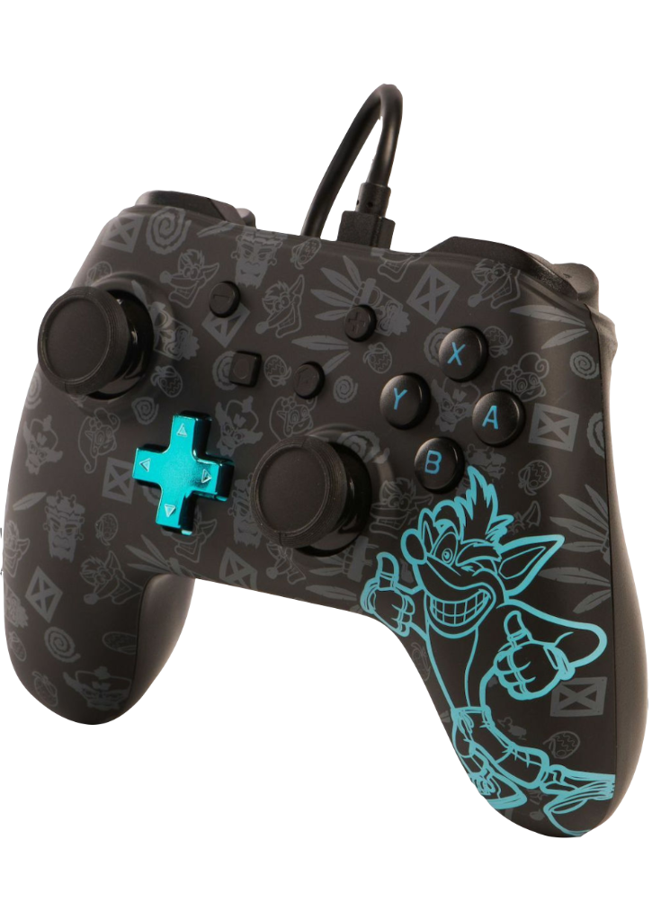 PowerA Wired Controller Crash Bandicoot pentru Nintendo Switch