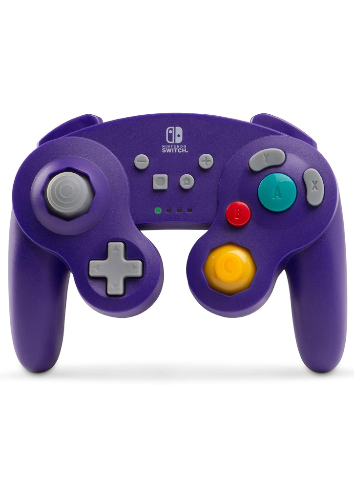 Powera Wireless Controller Gamecube Style Purple