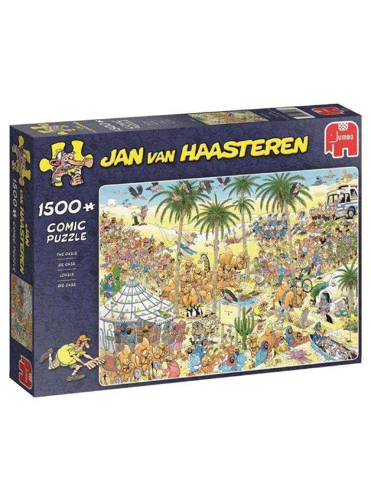 1 stukje. Jan van Haasteren. Aan de lopende band : 1500 stukjes