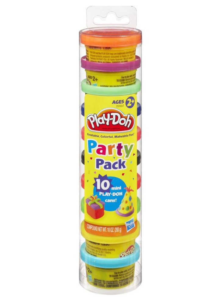 Set Plastilina Playdoh Party Mini 10 Tubes (22037)