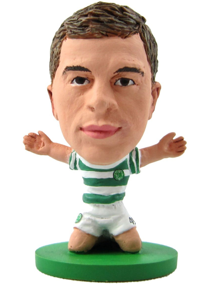 Figura SoccerStarz De Joe Ledley (Celtic) - Kit Local, Leyenda, 2 Pulgadas, Coleccionable De Fútbol