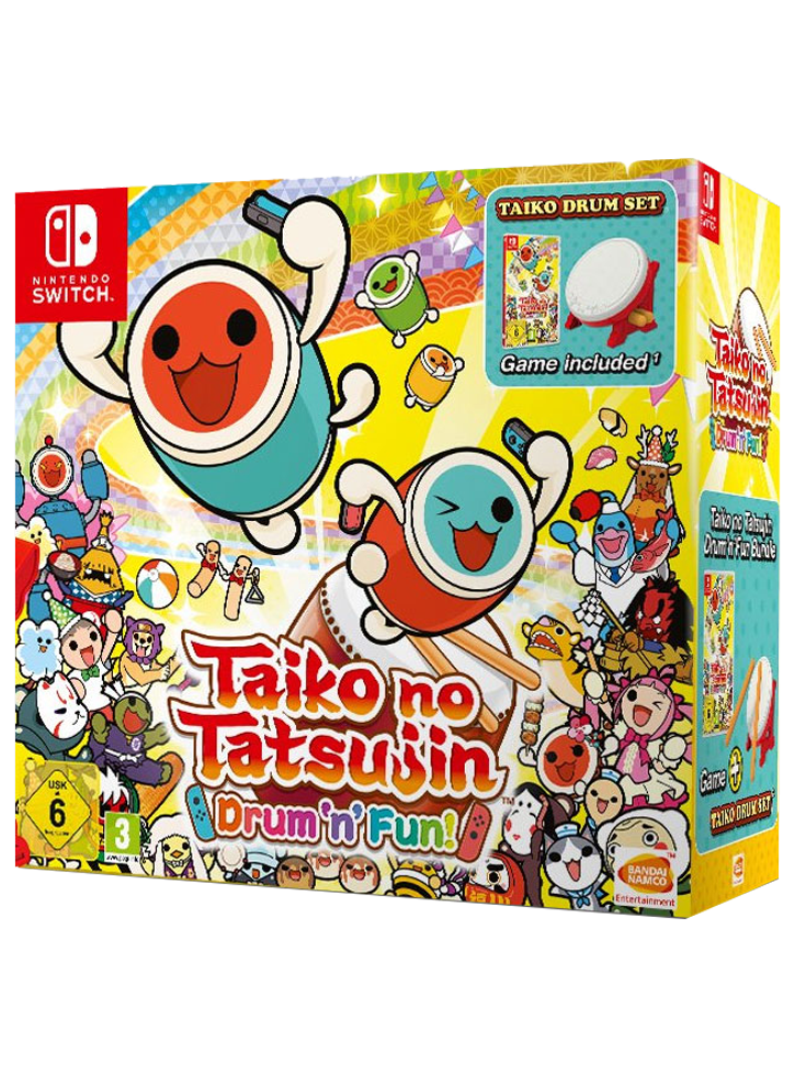 Joc Taiko No Tatsujin Drum n Fun! Bundle pentru Nintendo Switch