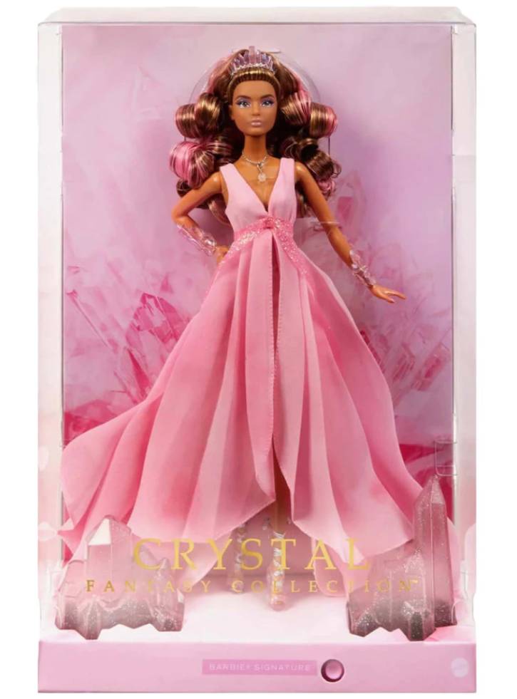 Papusa Barbie Signature Crystal Fantasy Collection (dark Skin Doll