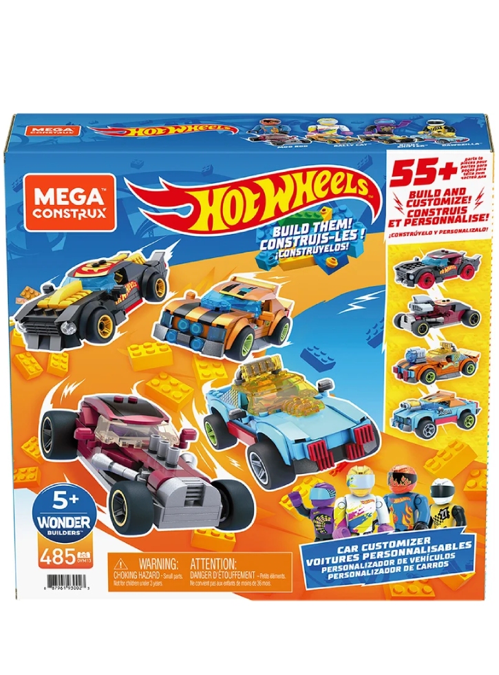 Joc Lego Set Hot Wheels Building Car Customizer (gvm13)