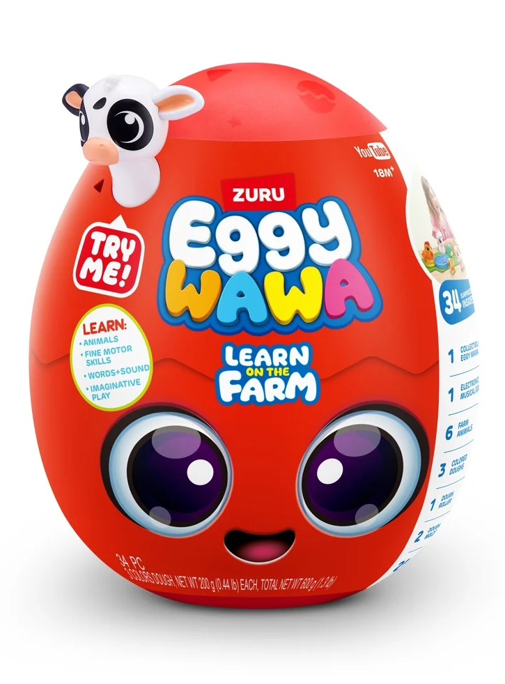 wawa  Eggy Wawa Surprise Egg Large Animals Random (15102)