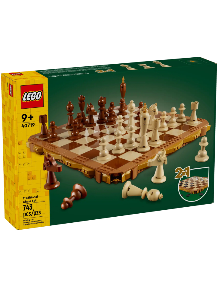 Joc Lego Iconic Traditional Chess Set (40719)